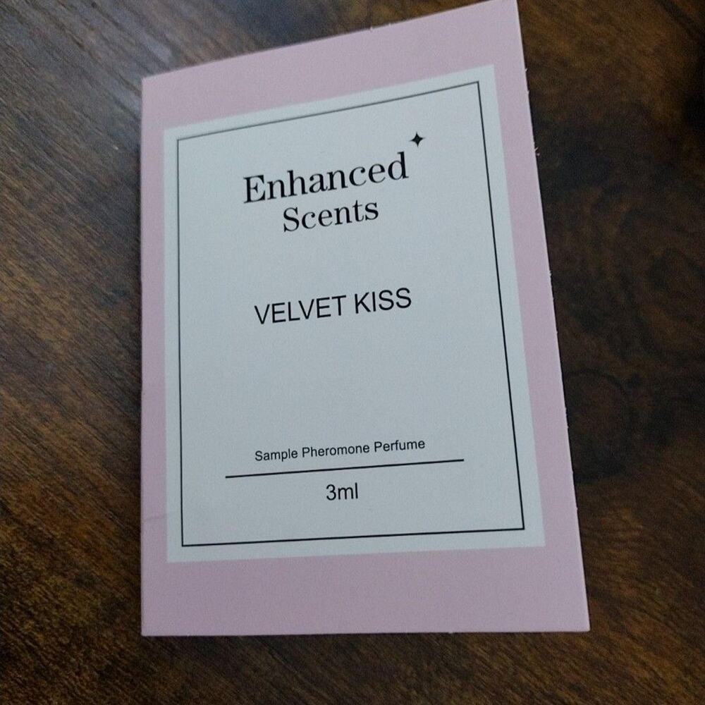 Enhanced Scents Velvet Kiss Perfume 3ml Pheromone Floral Rose Sample Vial